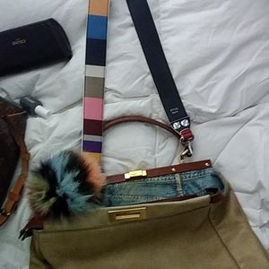 Fendi peekaboo medium bag with $300 strap